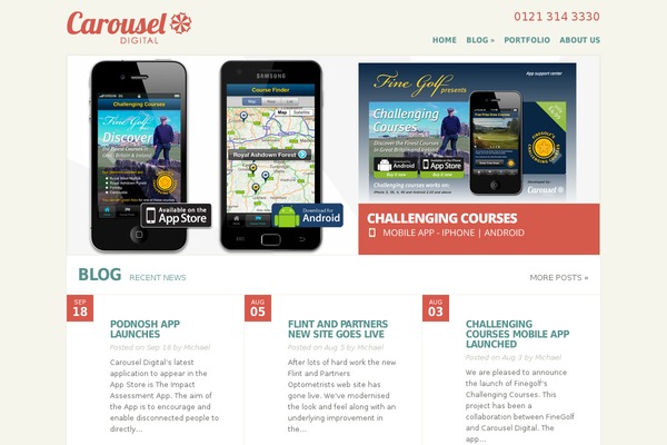 Site using Contact Me plugin