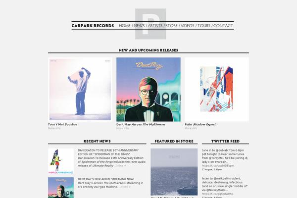 carparkrecords.com site used Carparkrecords