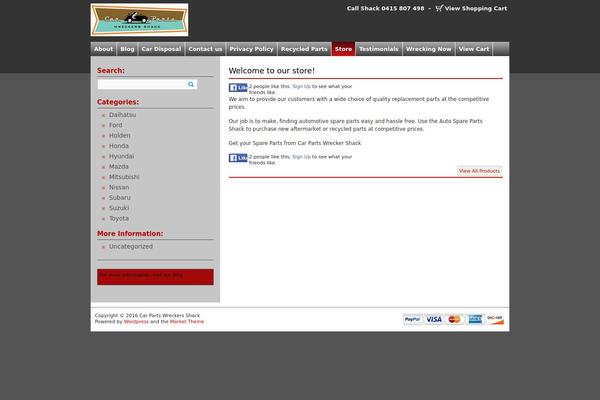 Mk4 theme site design template sample