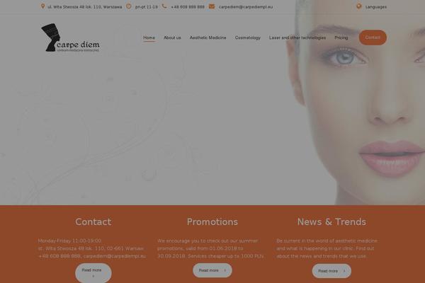 Site using Homepage-pop-up plugin