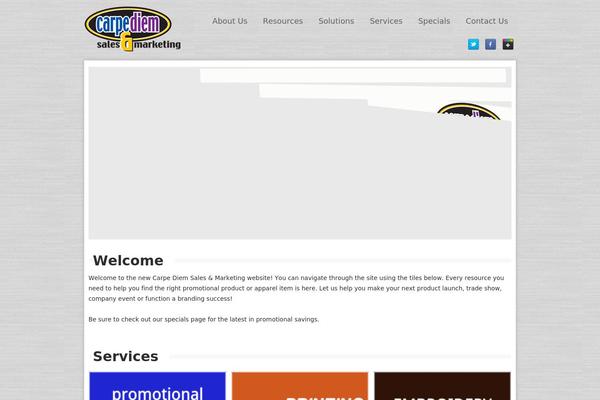 Site using Colorful text widget plugin