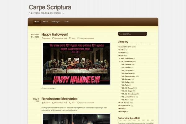Notepad theme site design template sample