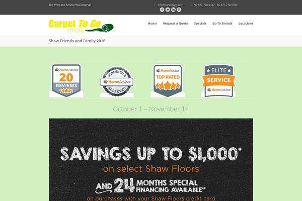 Bigwig theme site design template sample