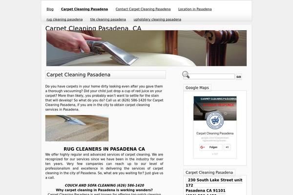 Zeeb theme site design template sample