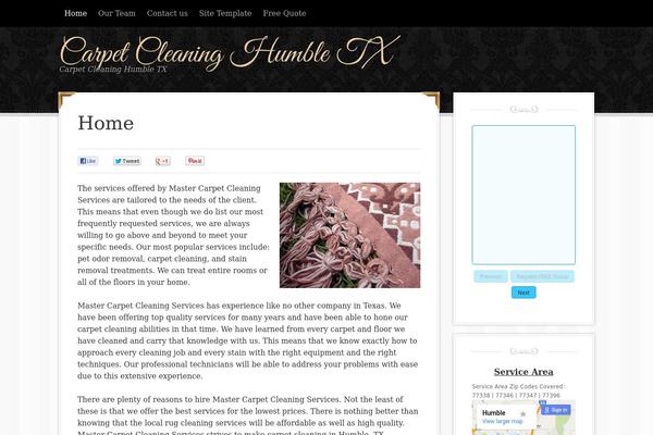 Decor theme site design template sample