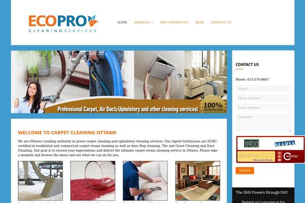 Ace theme site design template sample