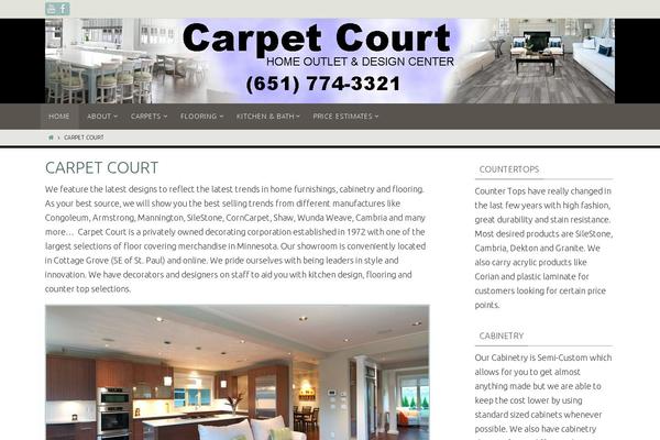 Nirvana theme site design template sample