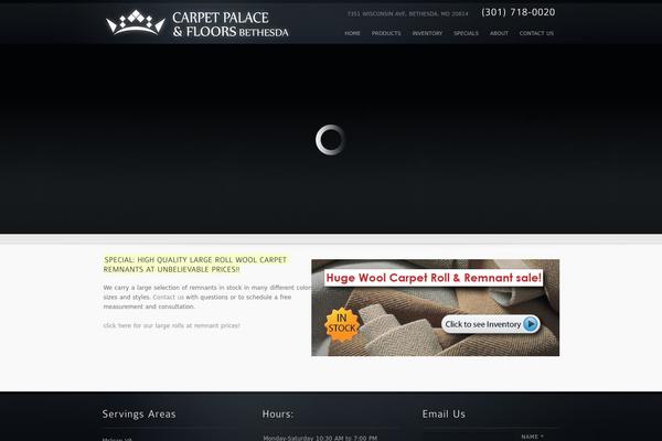 inFocus theme site design template sample