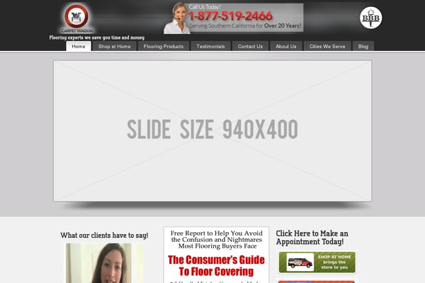 PureVISION theme site design template sample
