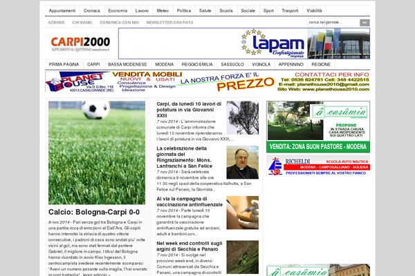 Mimbo theme site design template sample