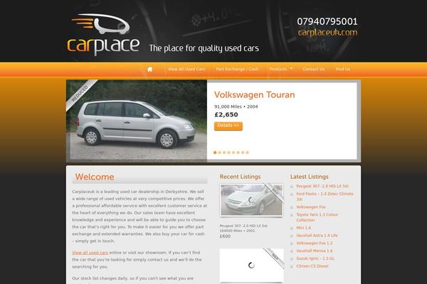 Automotive theme site design template sample