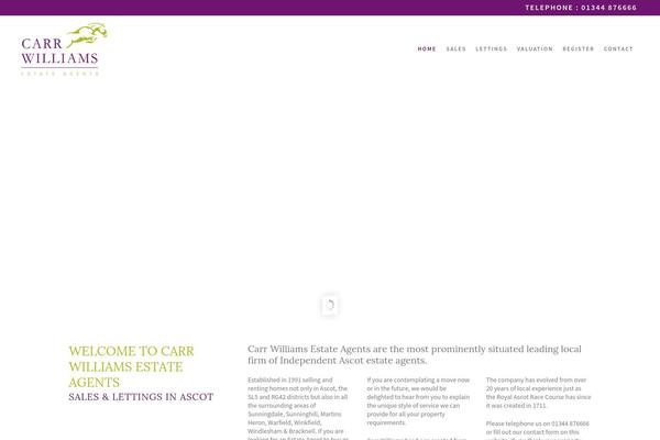 Site using Testimonials-showcase plugin