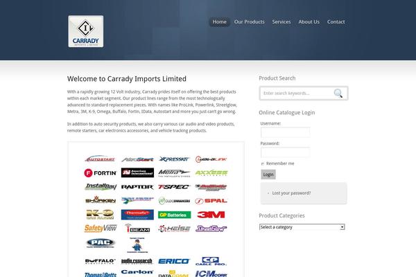 Inspire theme site design template sample