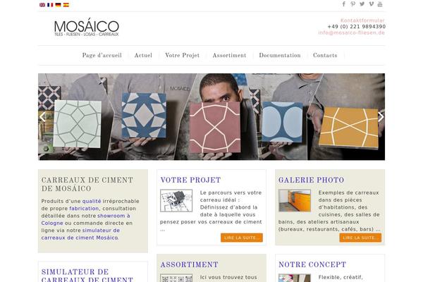 Swank theme site design template sample
