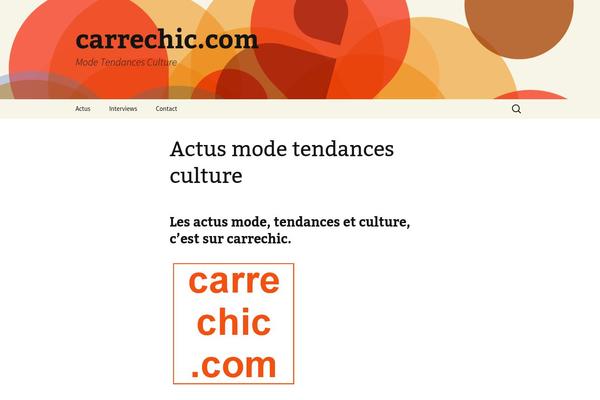 Twenty Thirteen theme site design template sample