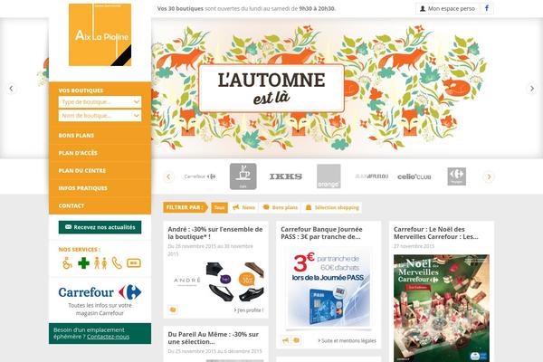 carrefour-aixlapioline.com site used Carrefour