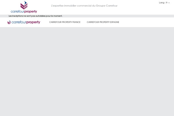 Property theme site design template sample