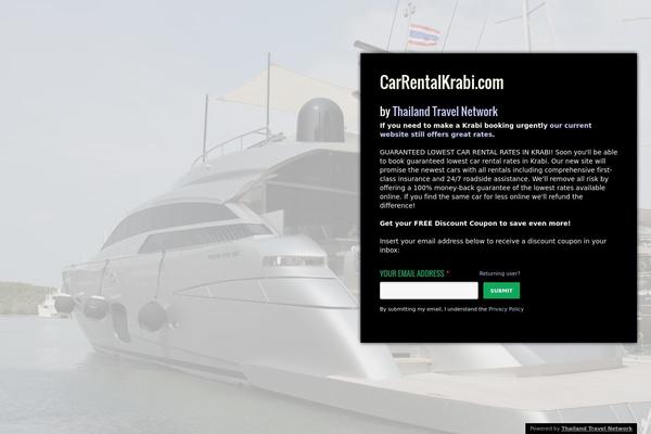 Launch Effect theme site design template sample