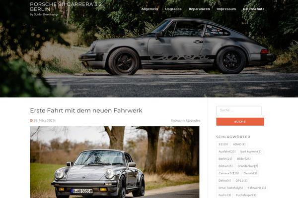 Screenr theme site design template sample