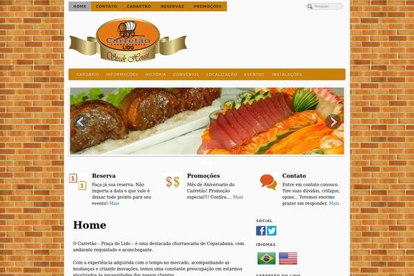PageLines theme site design template sample