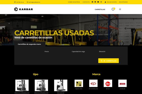 Site using Motors-wpbakery-widgets plugin