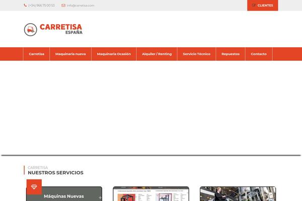 Saturnthemes-industry-child theme site design template sample