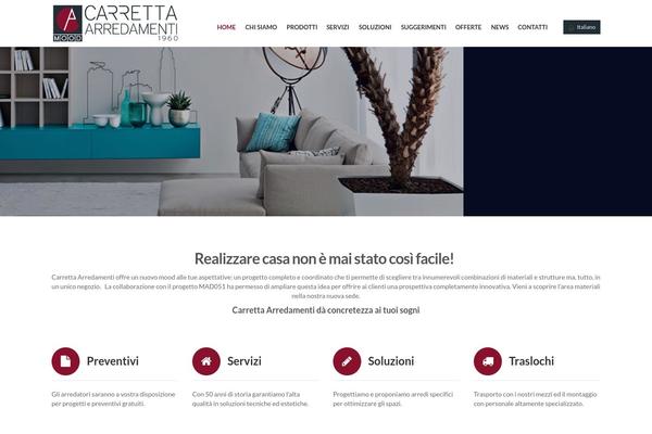 Kimmia theme site design template sample