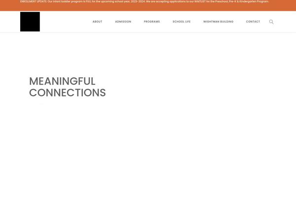 Peggi theme site design template sample