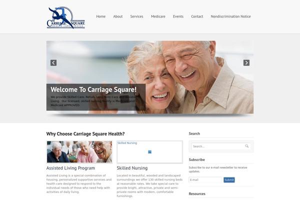 Simplicity theme site design template sample
