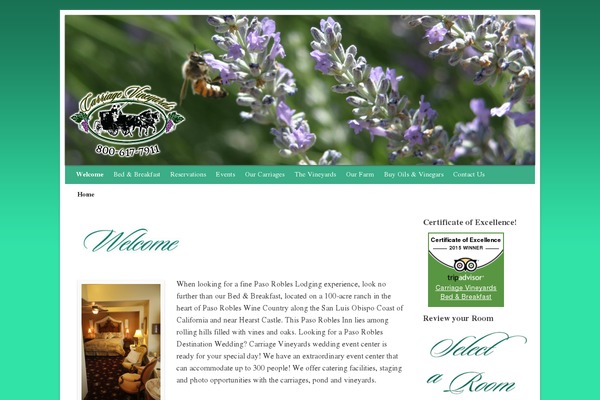 Weaver II theme site design template sample