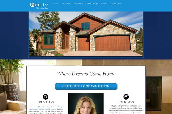 Site using WP Blog and Widget plugin
