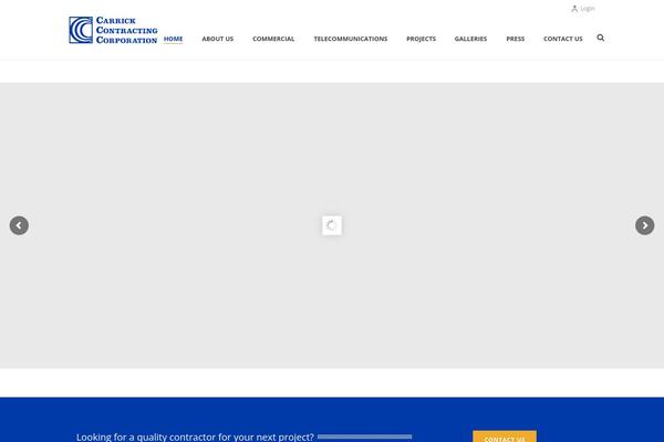 carrickcontracting.com site used Custom Child Theme