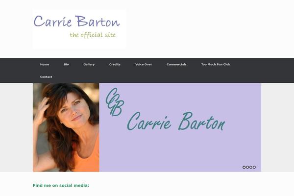 Vantage theme site design template sample