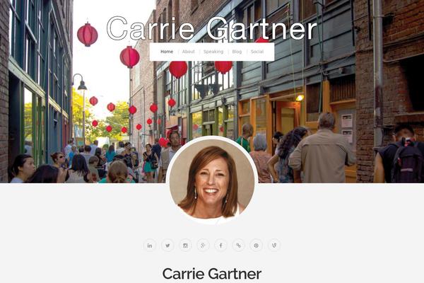 Organic_profile theme site design template sample
