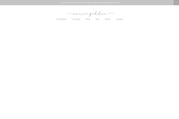 carriegeddie.com site used Photoform