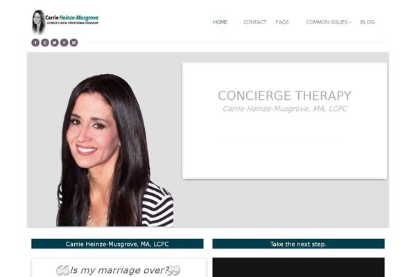 Maestro theme site design template sample