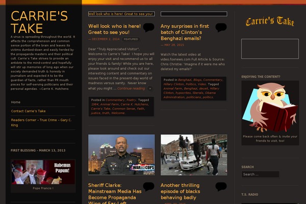 Sunspot theme site design template sample