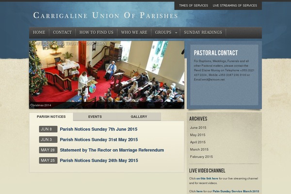 Light of Peace theme site design template sample