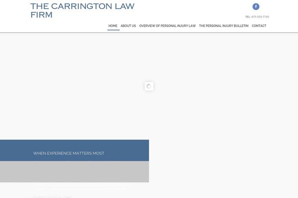 carringtonlawfirm.com site used Law