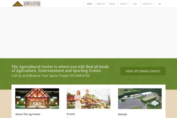 Enfold theme site design template sample