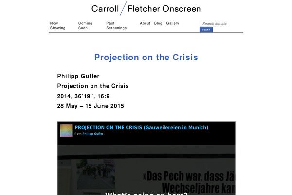 carrollfletcheronscreen.com site used Satu