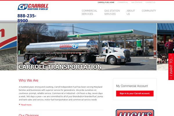 carrollfuel.com site used Carroll-fuel