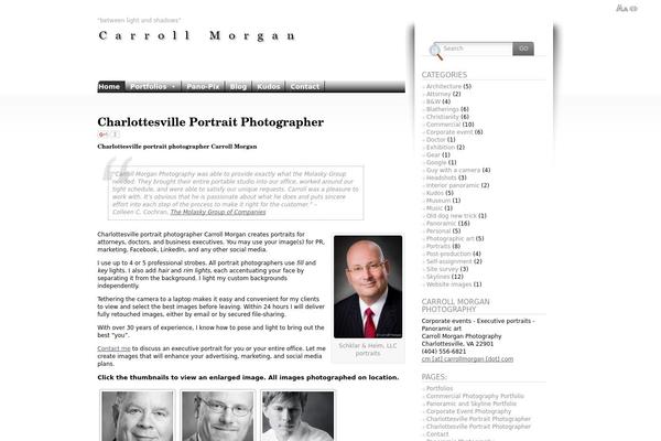 Fusion theme site design template sample