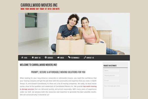 Striker theme site design template sample