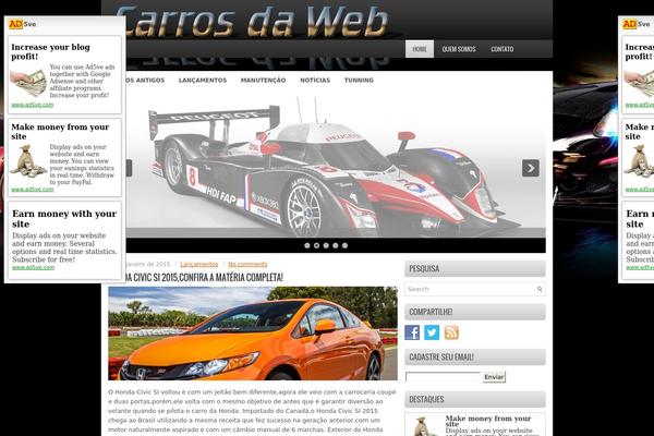 FastCar theme websites examples