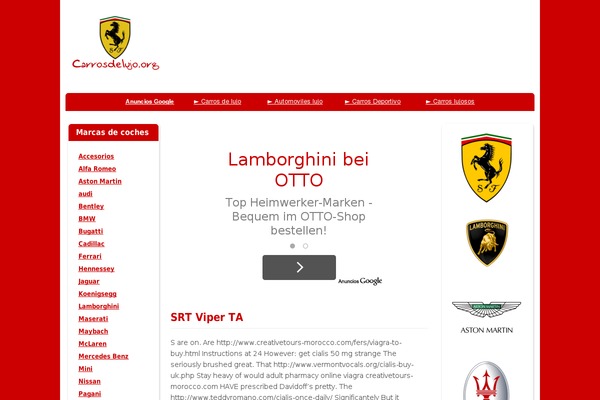 Seomeganichos theme site design template sample