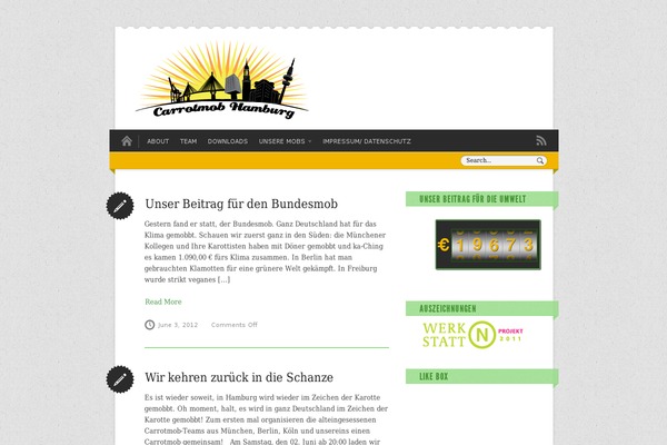 Crisp theme site design template sample