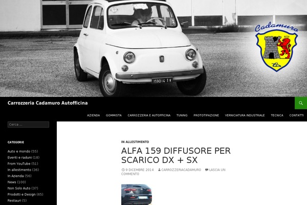 Twenty Fourteen theme site design template sample