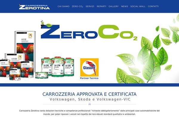 Risotto theme site design template sample