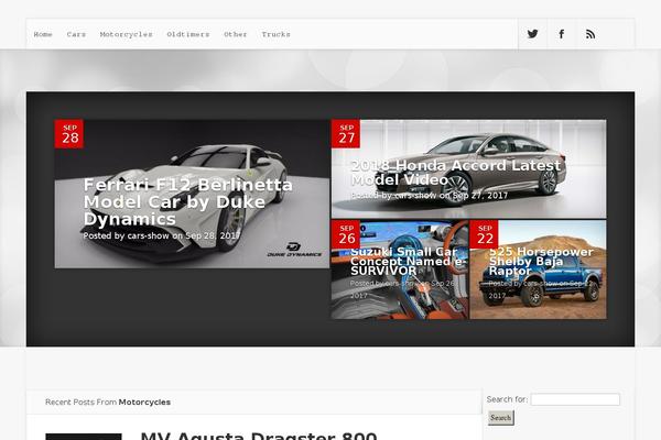 cars-show.org site used Nexus
